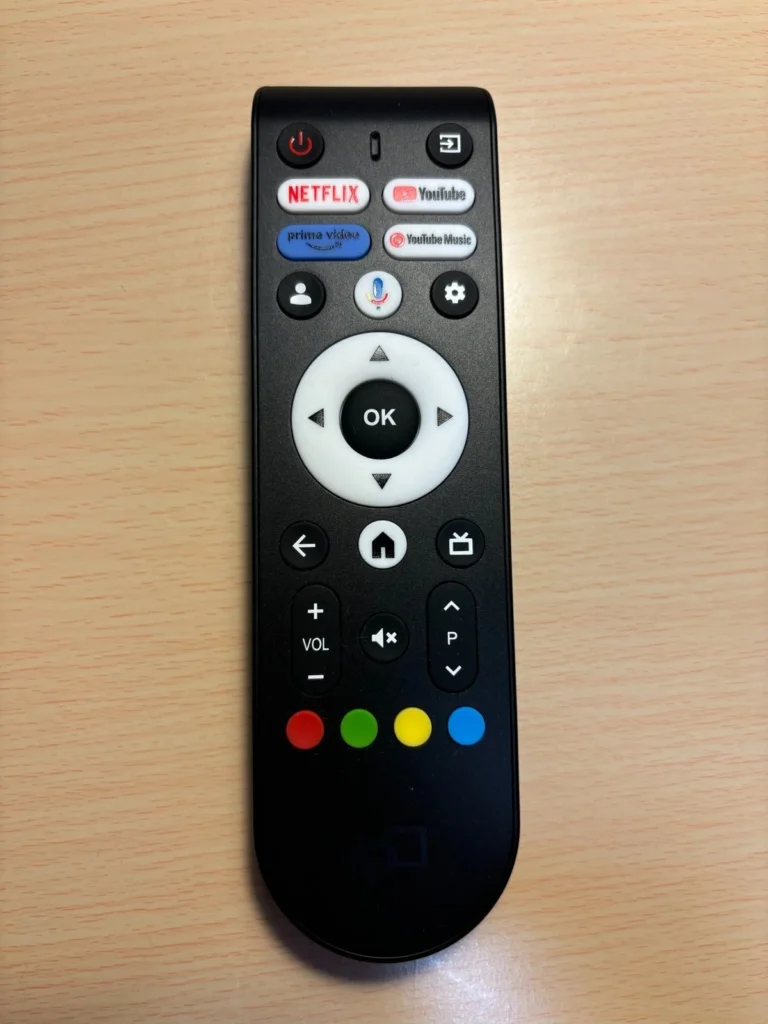 FPDテレビリモコンのスクリーンショット